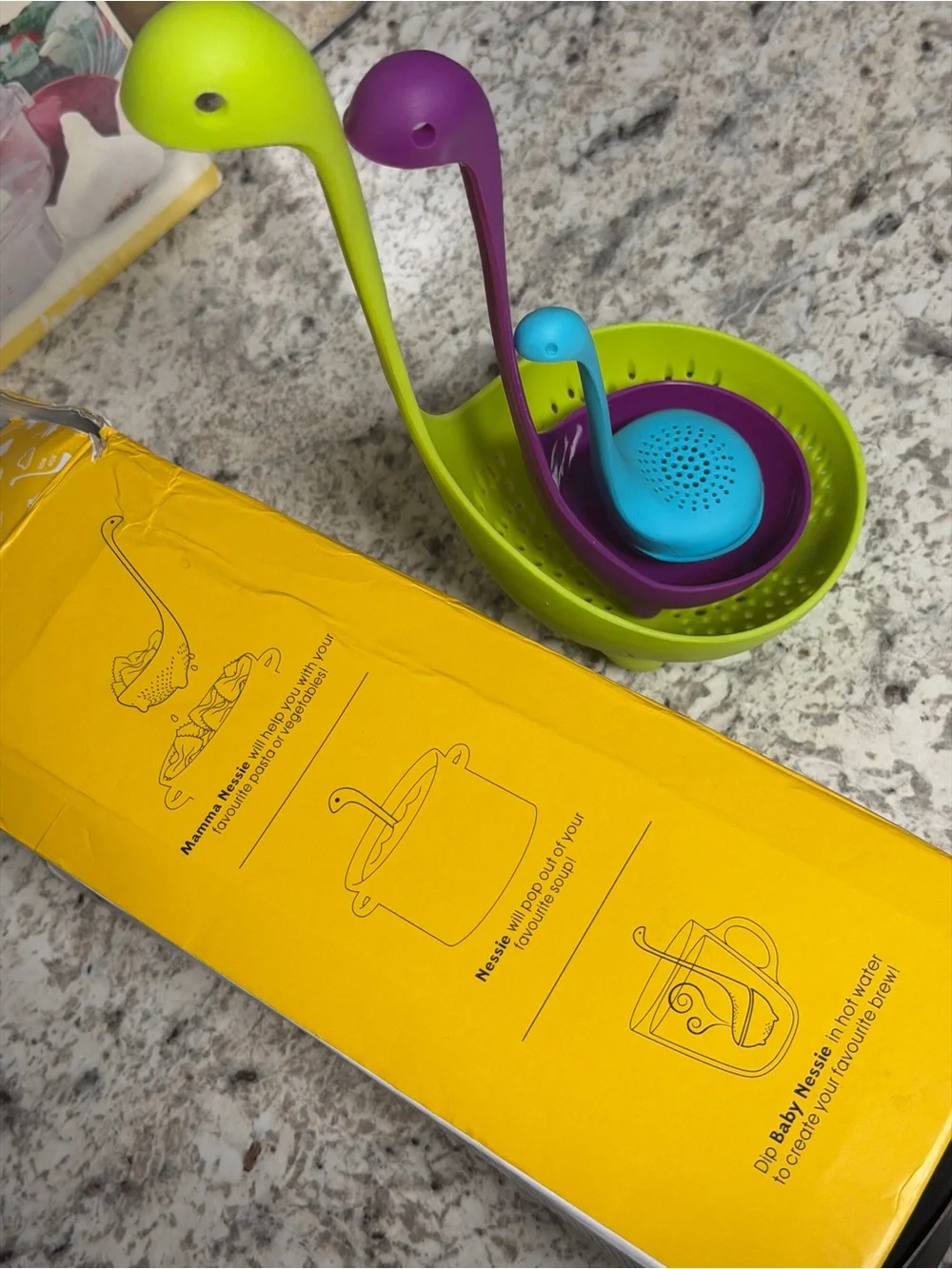 The NESSIE Family- 3 Piece Cooking Tool Set